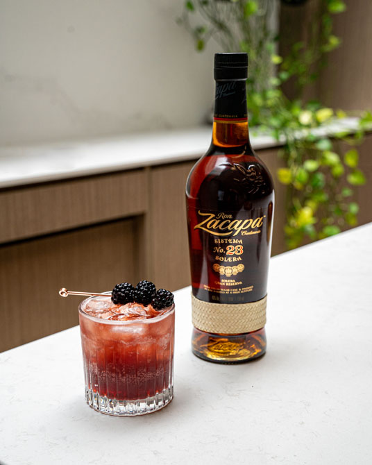 long weekend cocktail by Lynnette Marrero for zacapa rum
