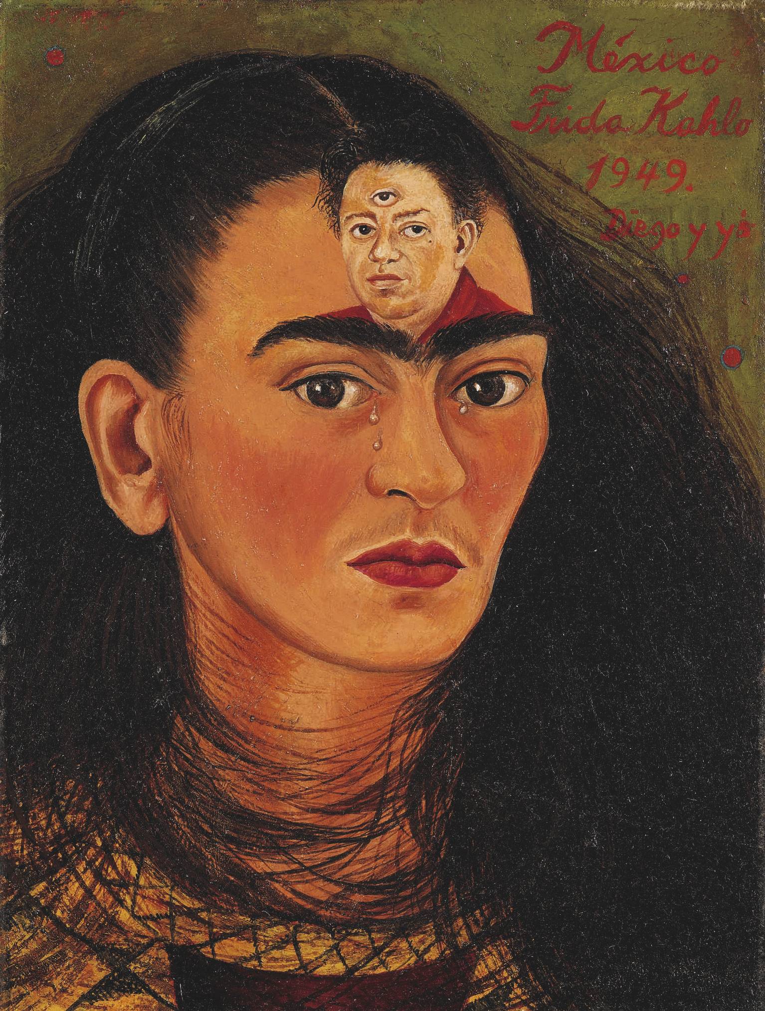 Frida Kahlo's 'Diego y yo'