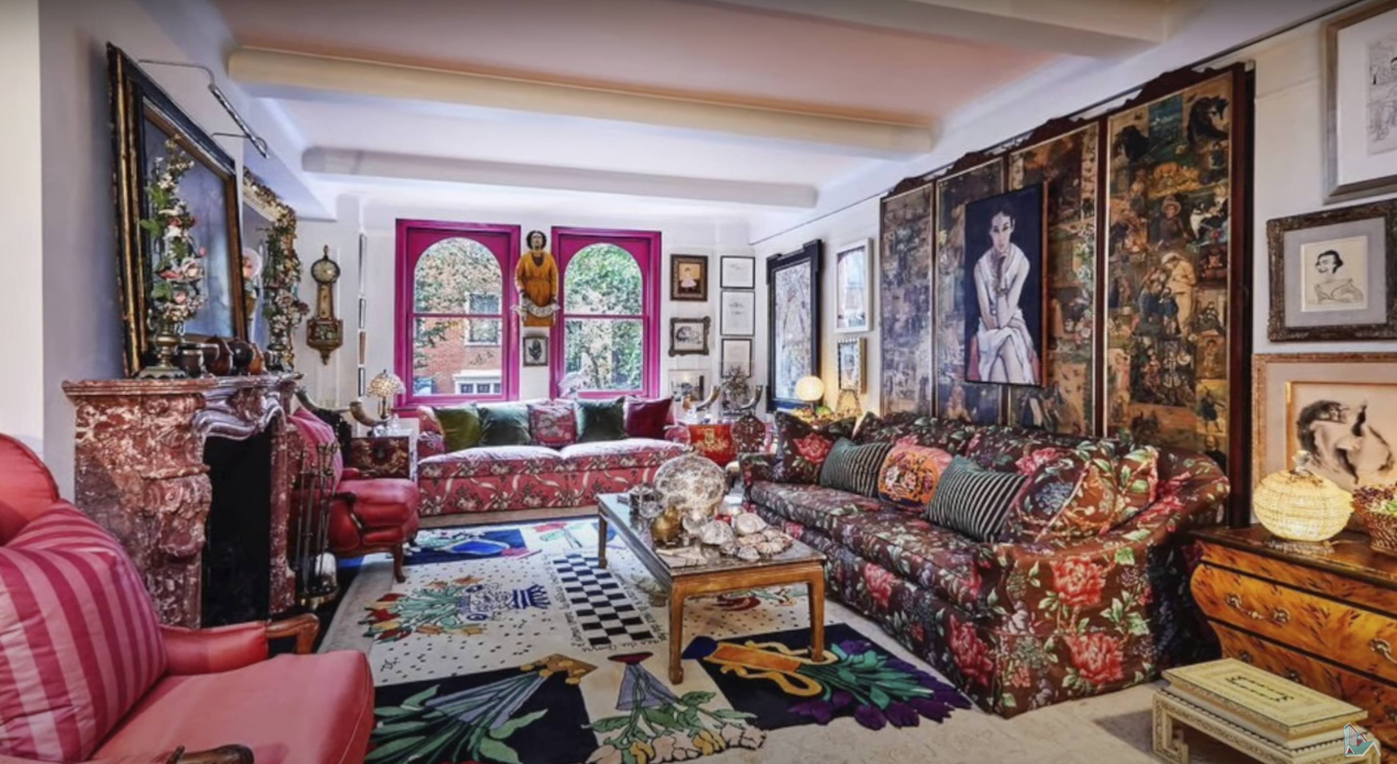 Gloria Vanderbilt's Manhattan Apartment