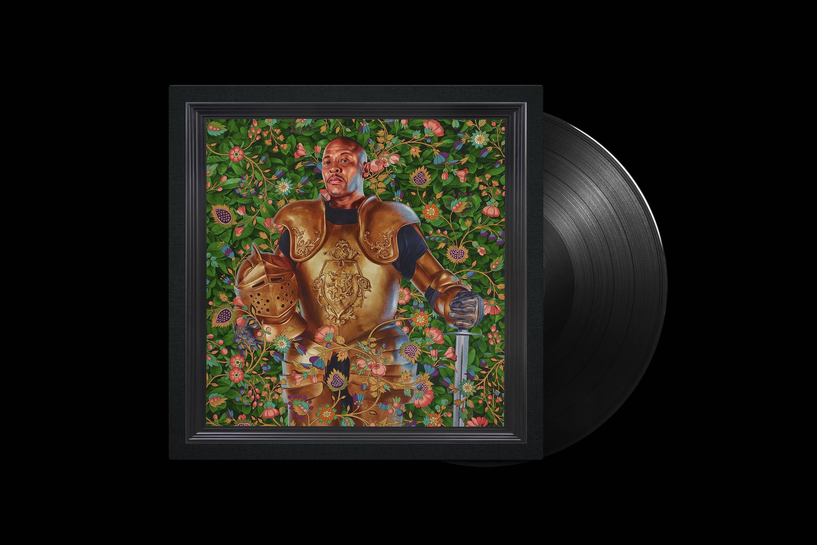 Interscope x Dr. Dre album art by Kehinde Wiley