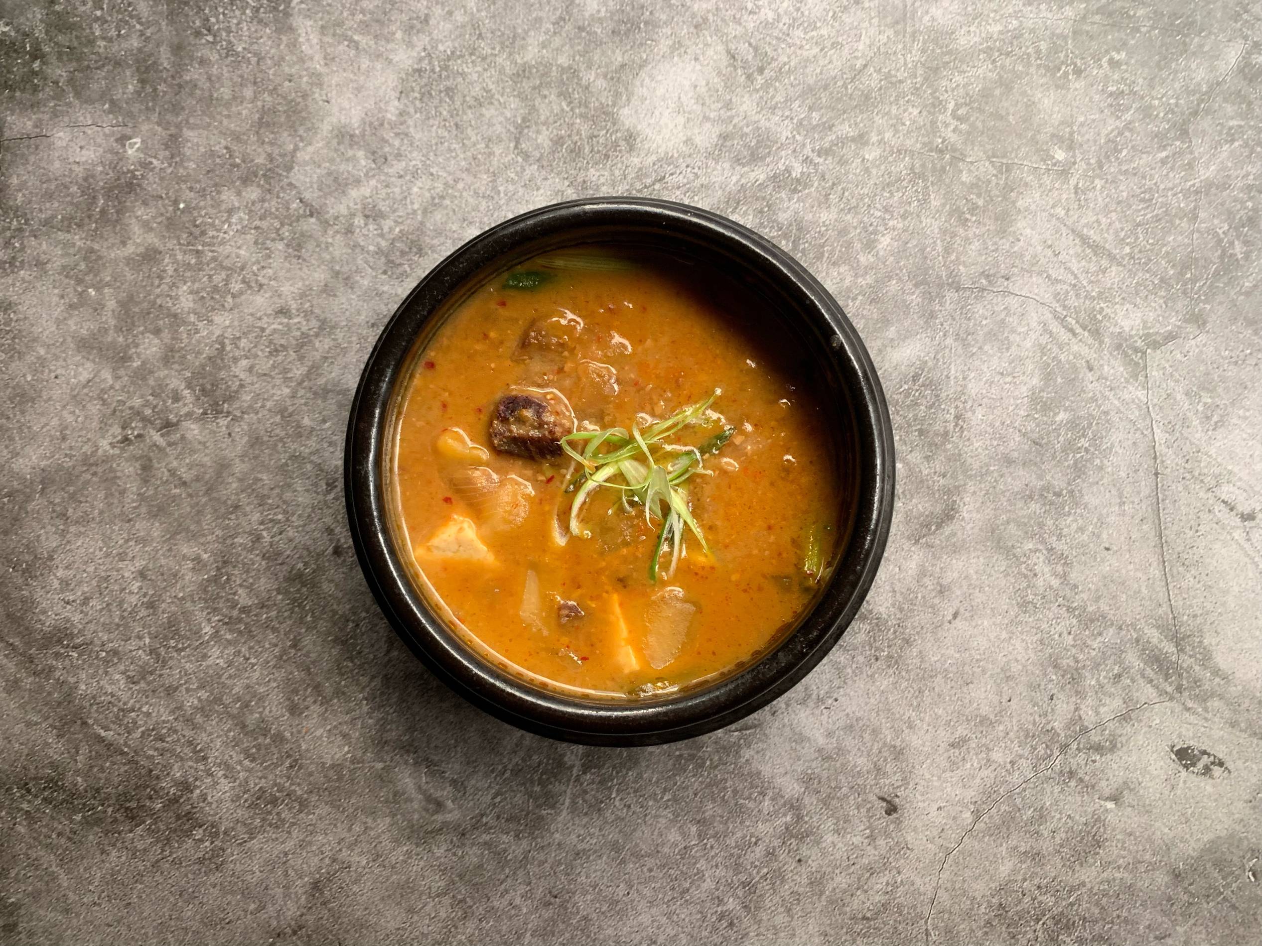 Short Rib Soybean Stew by Yoon in NYC