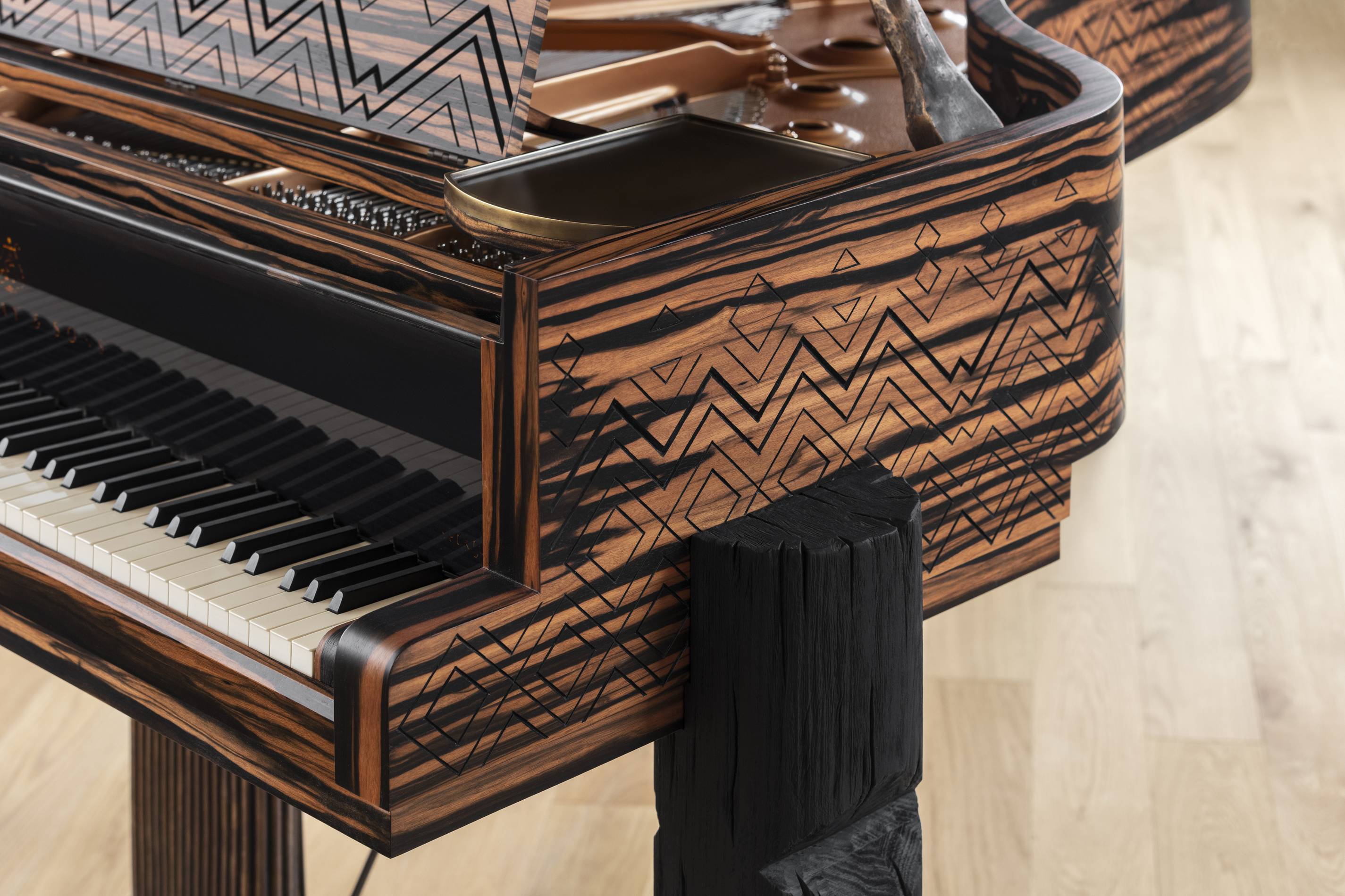 Lenny Kravit's Steinway Piano collaboration