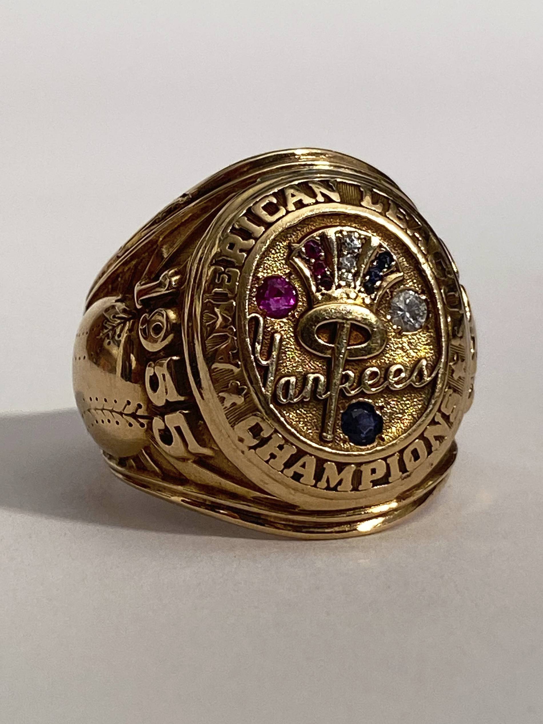 Mickey Mantle championship ring