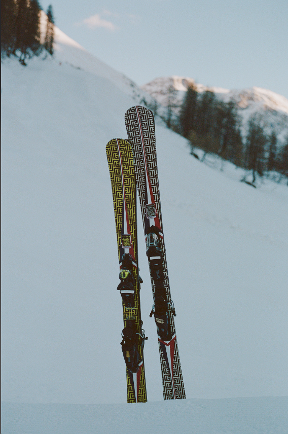 balmain x rossignol ski collection