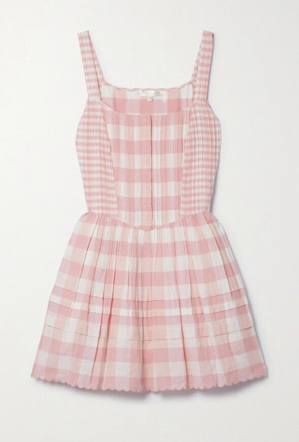 pink gingham dress, for sale on ebay