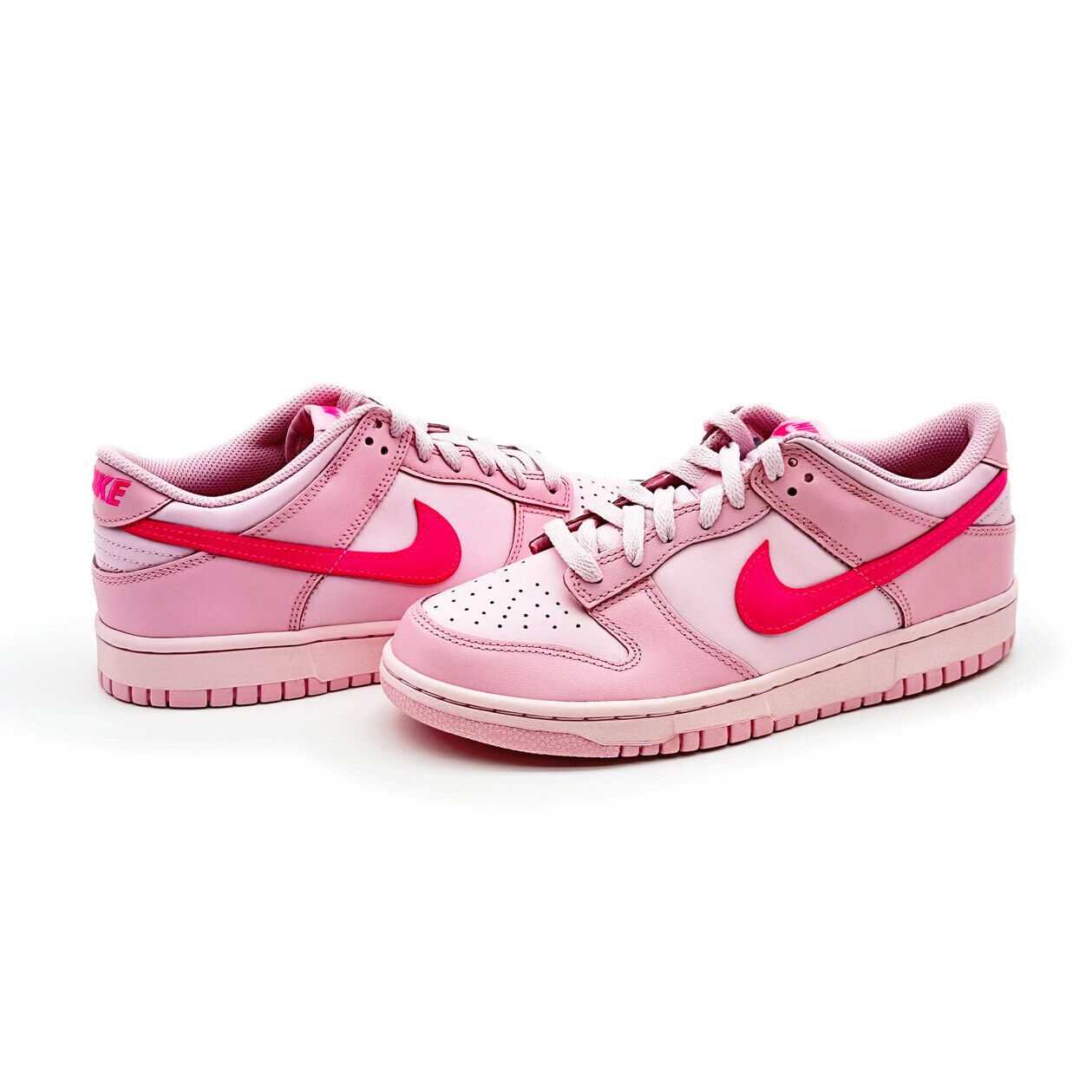 Barbie pink Nike Dunks, for sale on eBay