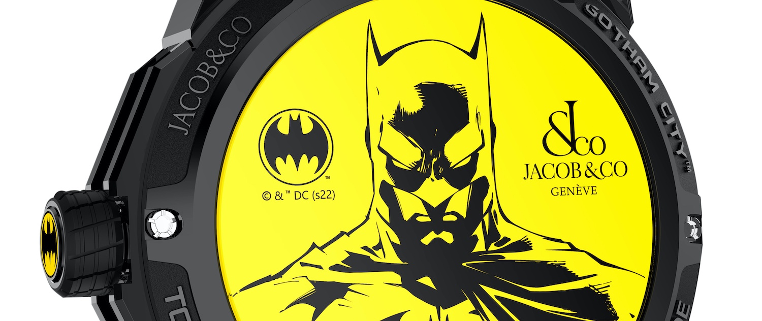 jacob & co Gotham City Batman watch