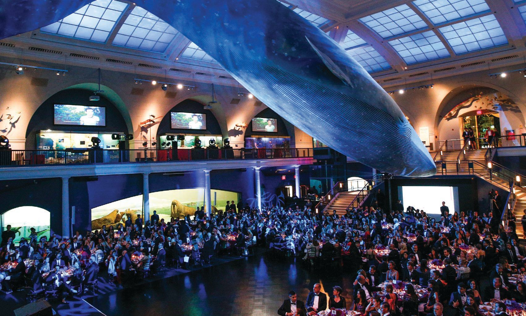 The American Museum of Natural History’s gala is always an elegant event. PHOTO BY DAVID X PRUTTING/BFA