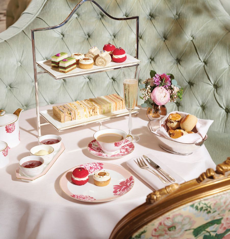 Afternoon tea is a must. PHOTO COURTESY OF THE DORCHESTER