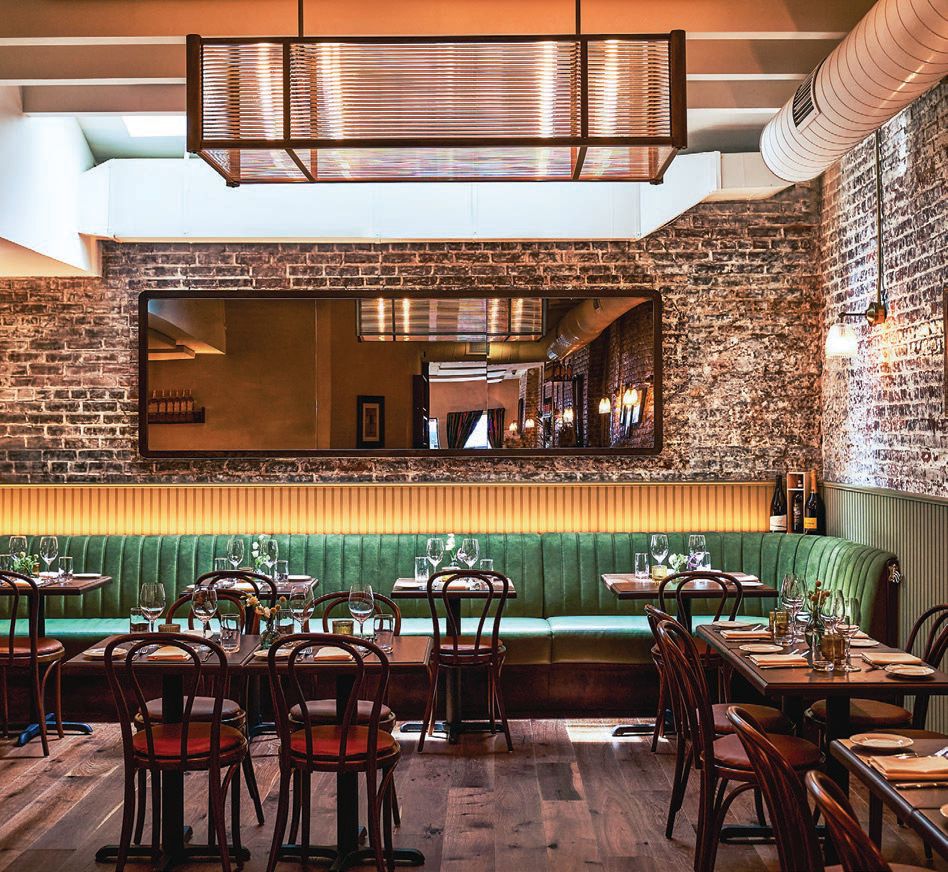 Inside the new Felice on Hudson space DINING ROOM PHOTO BY GIADA PAOLONI