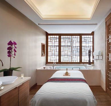 A well-appointed Chi, The Spa treatment room. PHOTO COURTESY OF SHANGRI-LA VANCOUVER