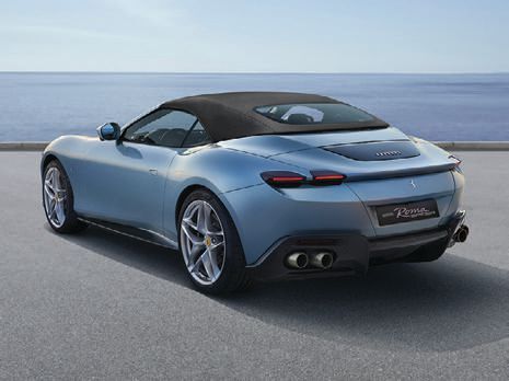Ferrari’s new Roma Spider beckons with promises of la dolce vita PHOTO COURTESY OF BRANDS
