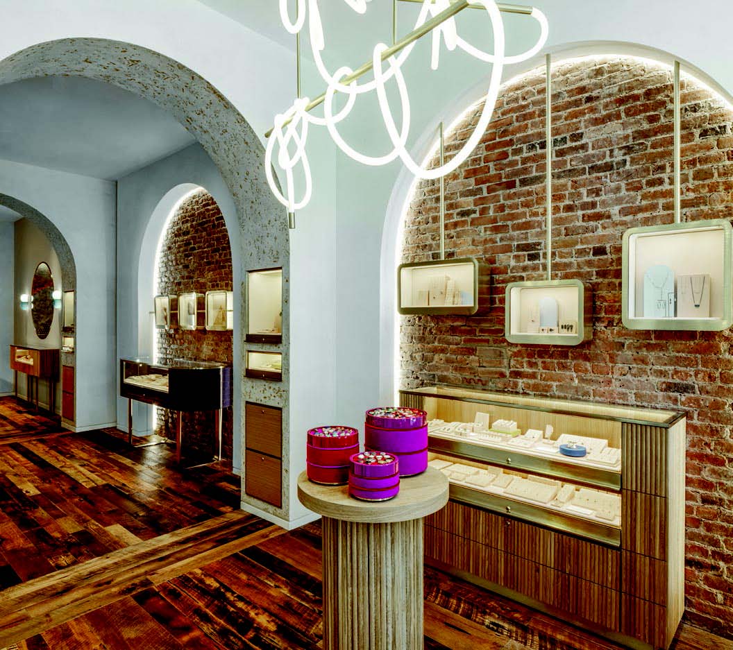 Peruse Greenwich St. Jewelers’ chic creations in the brand’s cozy new space. PHOTO BY: TOM SIBLEY