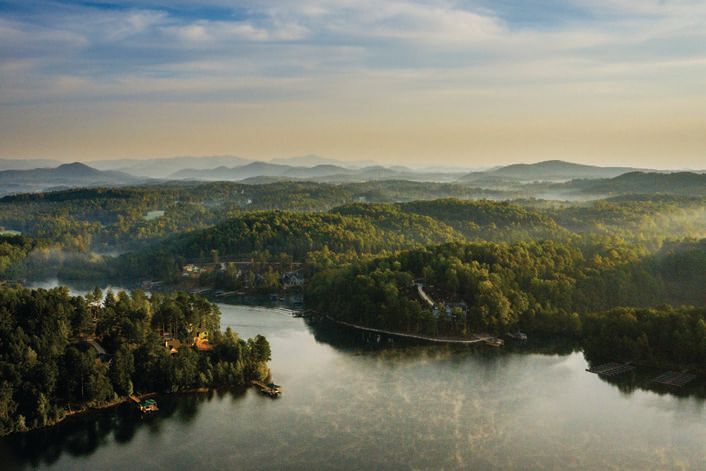 The Cliffs, a portfolio of private clubs and communities, offer luxury mountain living in the beautiful Blue Ridge Mountains. PHOTO COURTESY OF SOUTH STREET PARTNERS