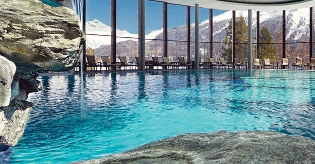 Paradiso St. Moritz beckons with mountainside lounging, bites and DJs;  PHOTO COURTESY OF BADRUTT ’S PALACE HOTEL