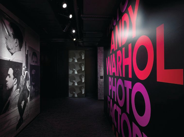 Through Andy Warhol: Photo Factory, viewers can explore more than 120 of the artist’s works. WARHOL PHOTO BY DARIO LASAGNI