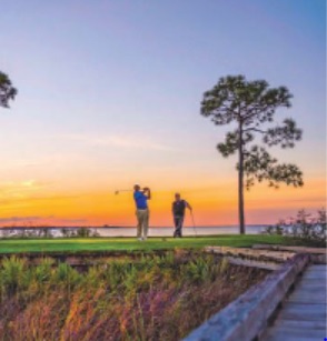 World-class golf at Burnt Pine in Sandestin PHOTO COURTESY OF VISIT SOUTH WALTON
