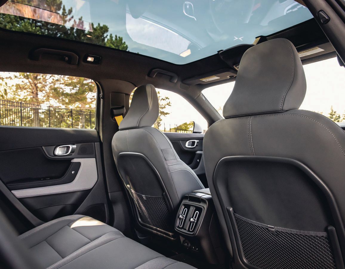 Luxe features like a panoramic glass roof make the Polestar 2 stand apart PHOTO COURTESY OF BRAND