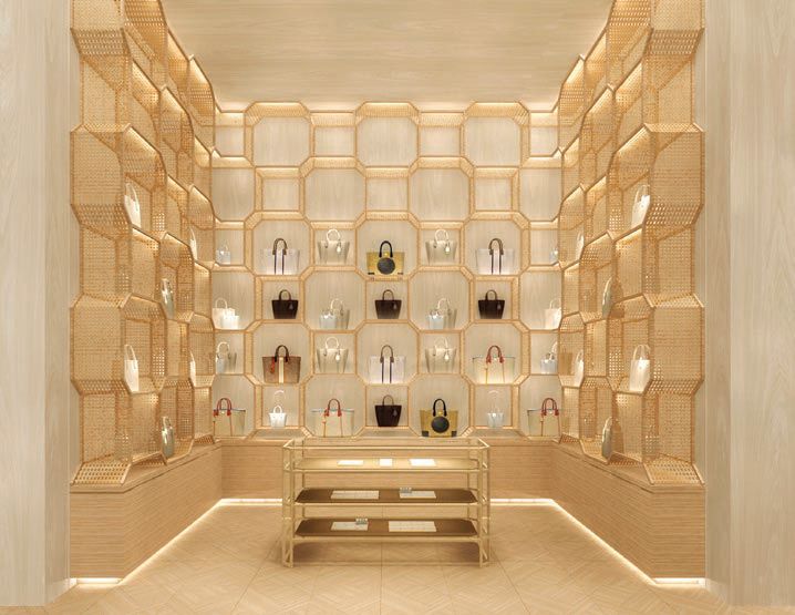 The opulent interior of the new Tory Burch flagship. PHOTO COURTESY OF TORY BURCH
