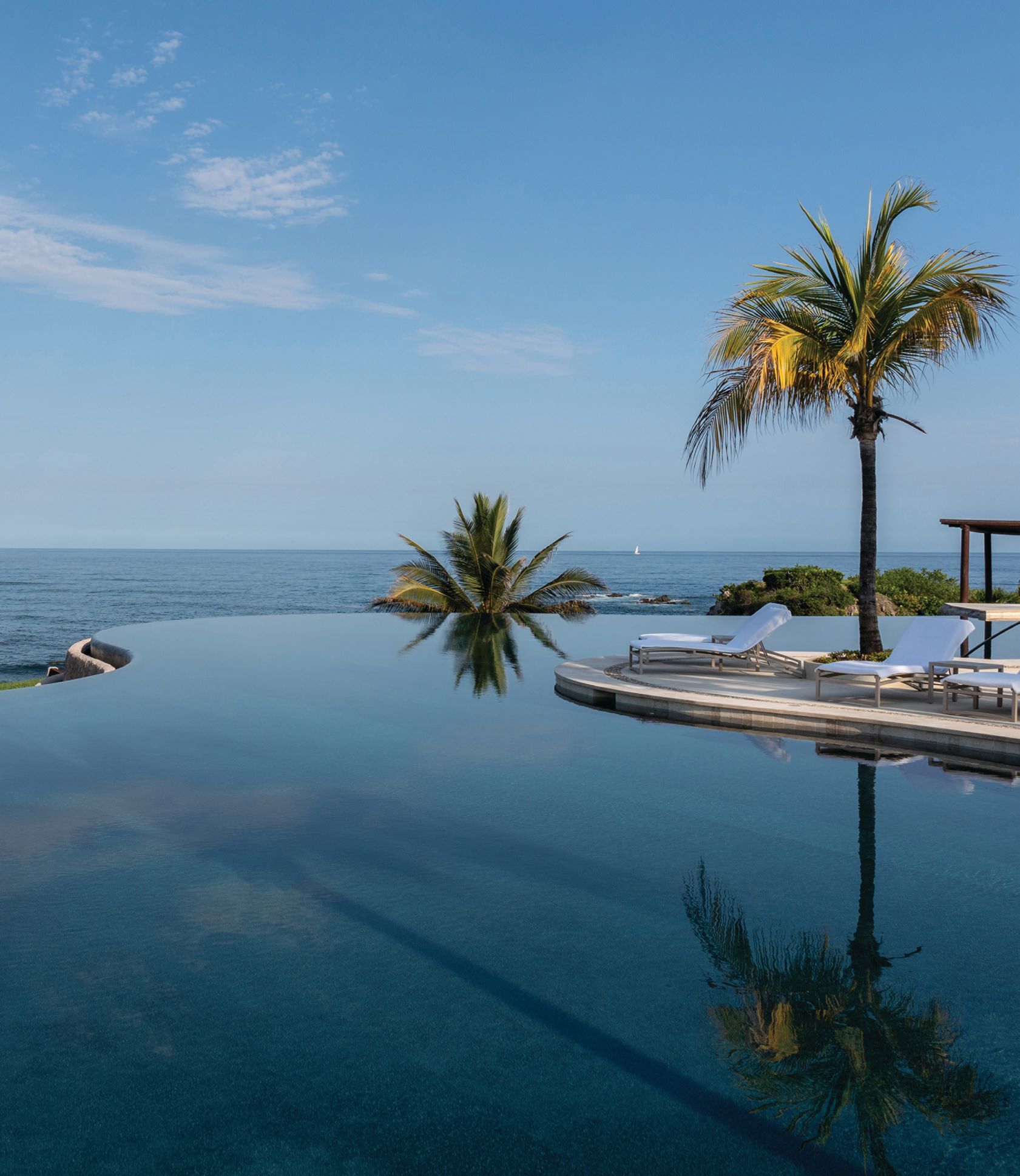 A picture-perfect pool at Four Seasons Resort Punta Mita PHOTO COURTESY OF BRAND