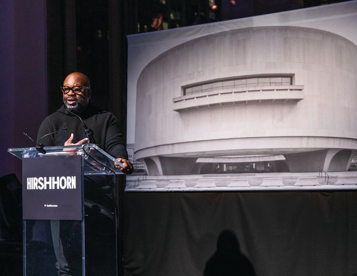 Gates served as co-chair at the 2019 Hirshhorn Gala at Lincoln Center in New York. PHOTO BY: BENJAMIN LOZOVSKY/BFA.COM