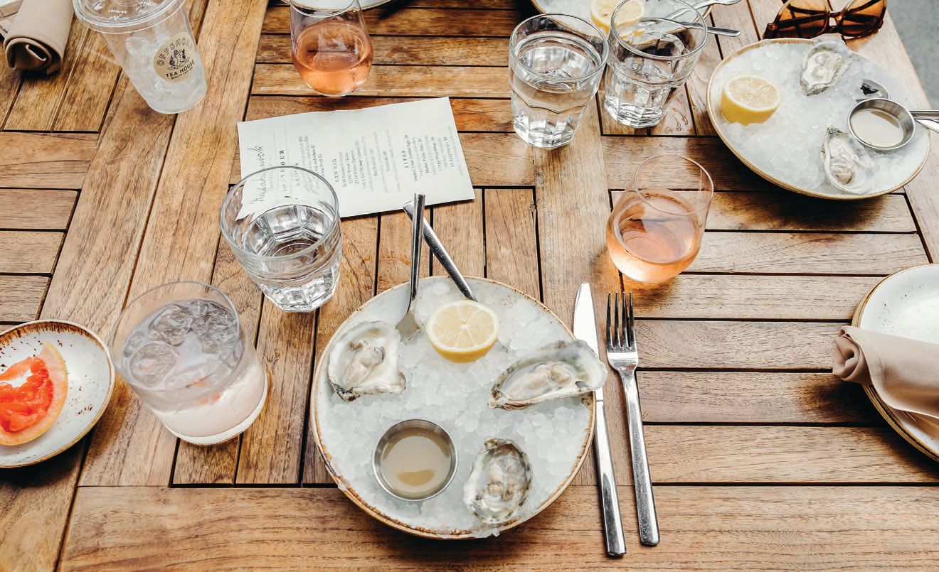 Crisp rosés go well with any summer meal, especially seafood. PHOTO: BY JESSIE MCCALL/UNSPLASH