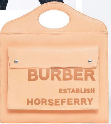 Burberry Light Sesame Horseferry print Pocket bag, burberry.com PHOTO COURTESY OF BRANDS
