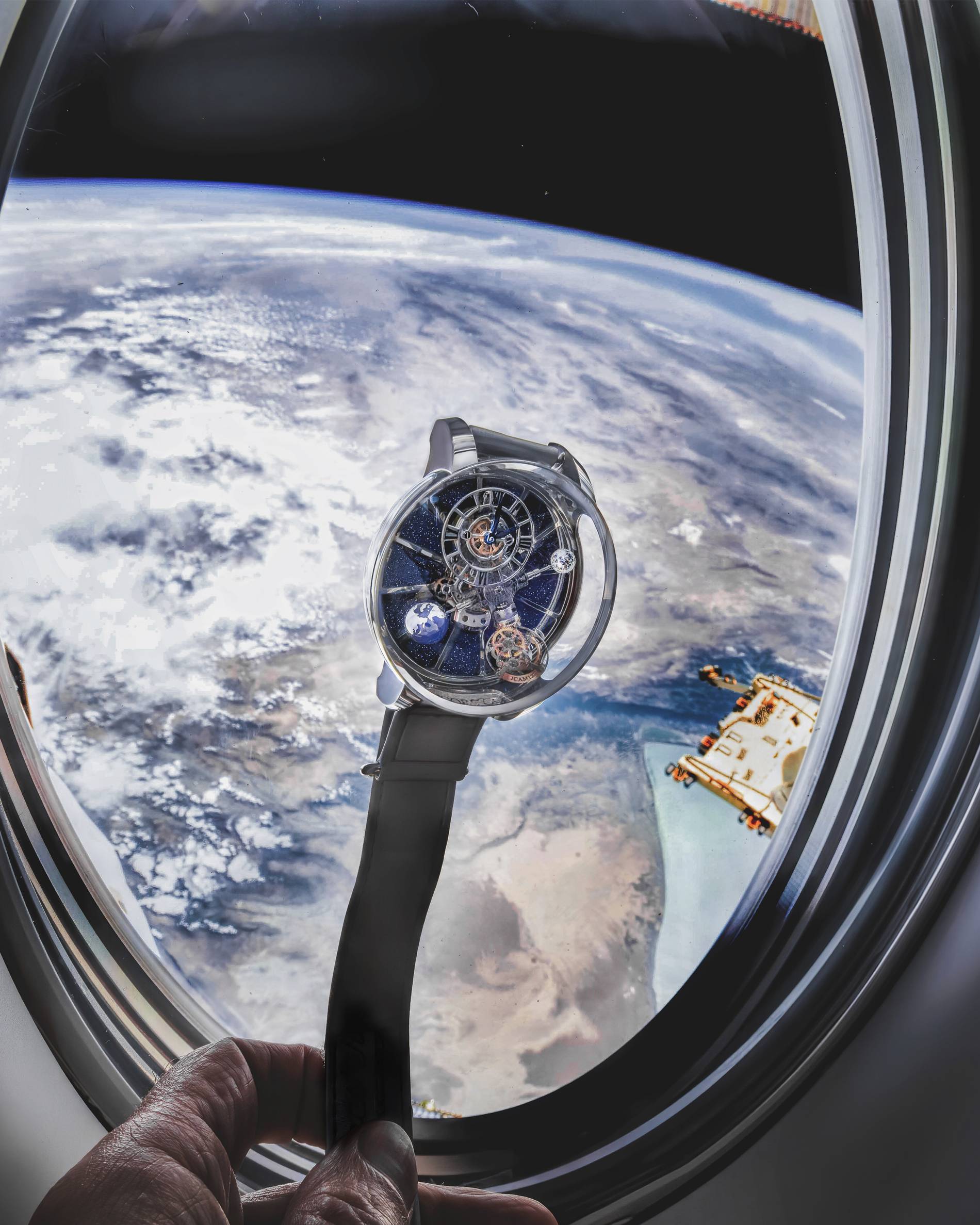 Jacob & Co x Bucherer timepiece in Space