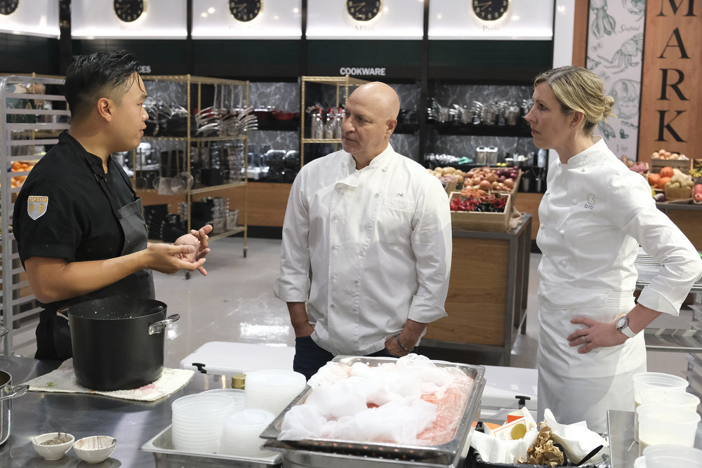 Buddha Lo speaks with Tom Colicchio and his mentor Clare Smyth