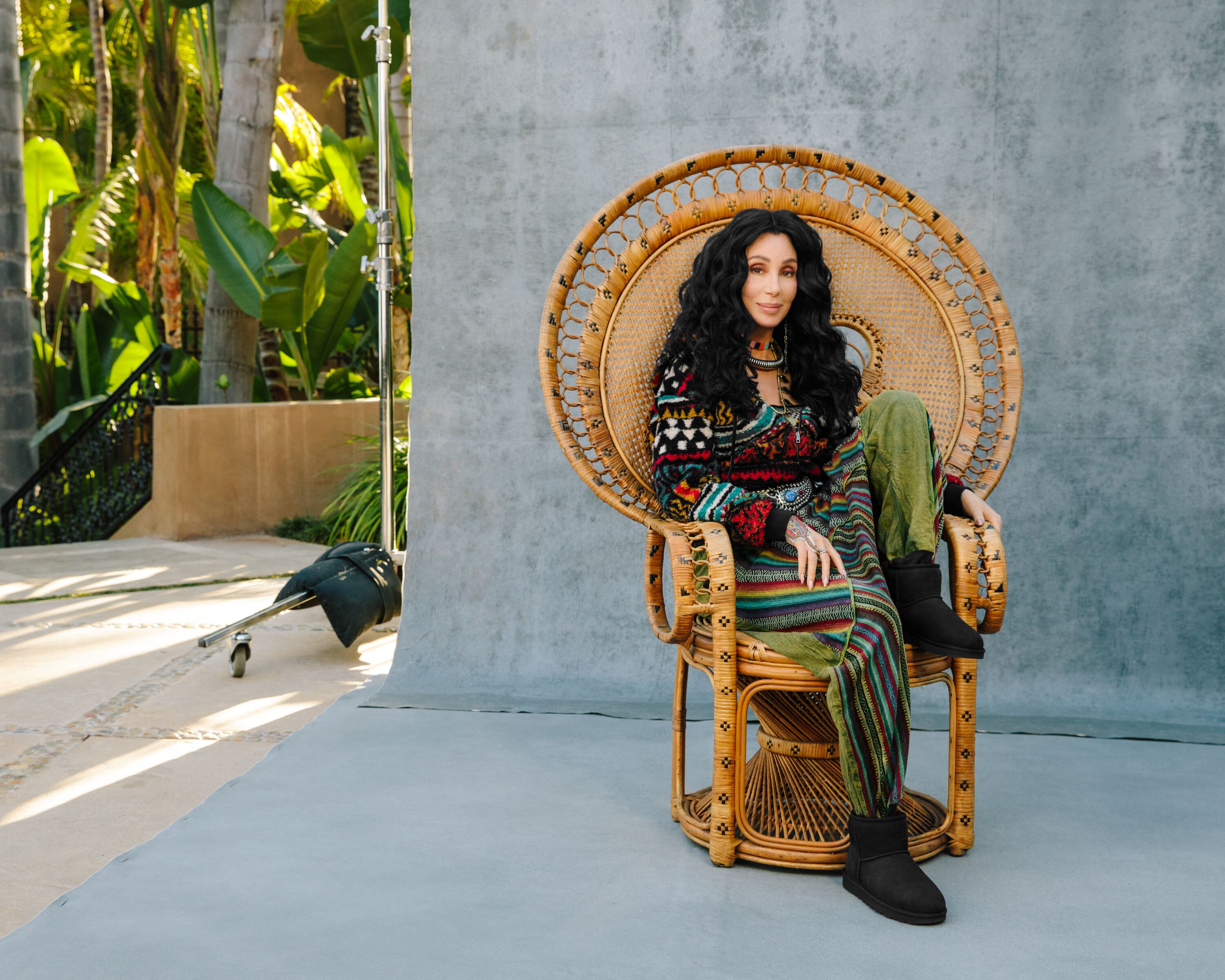 Cher in Ugg Feel campaign 2022