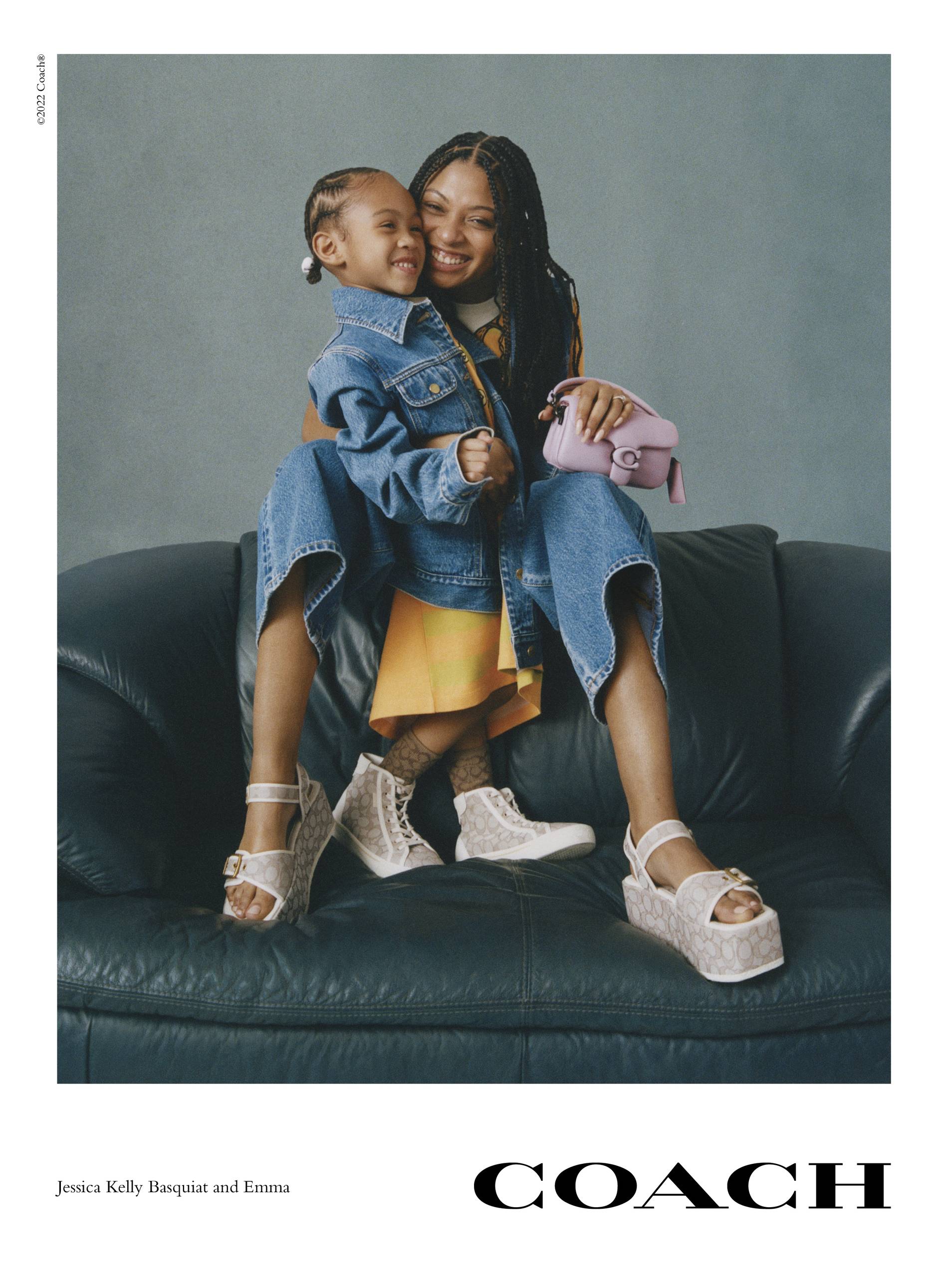 Jessica Kelly features in Coach's Mother's Day campaign 2022