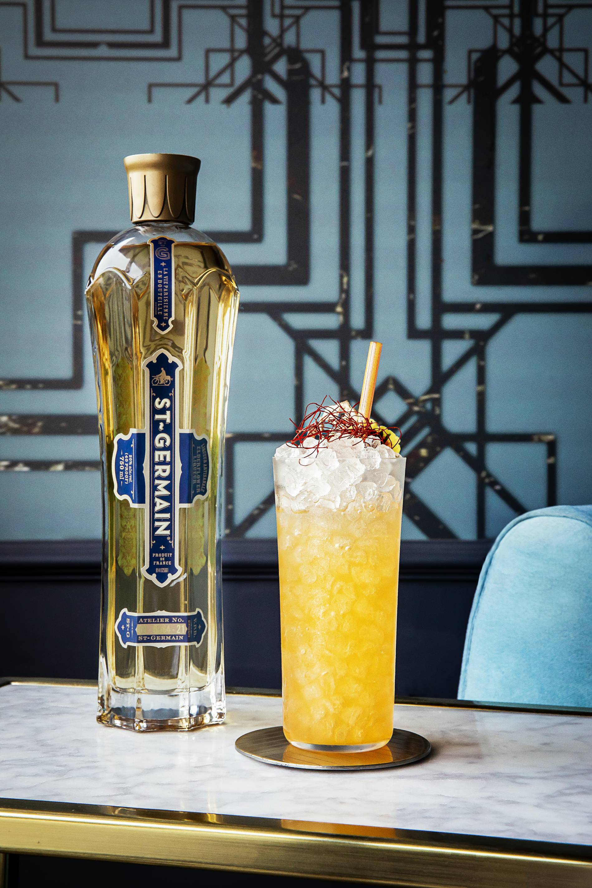 jameel mohammed's songbird cocktail by st-germain