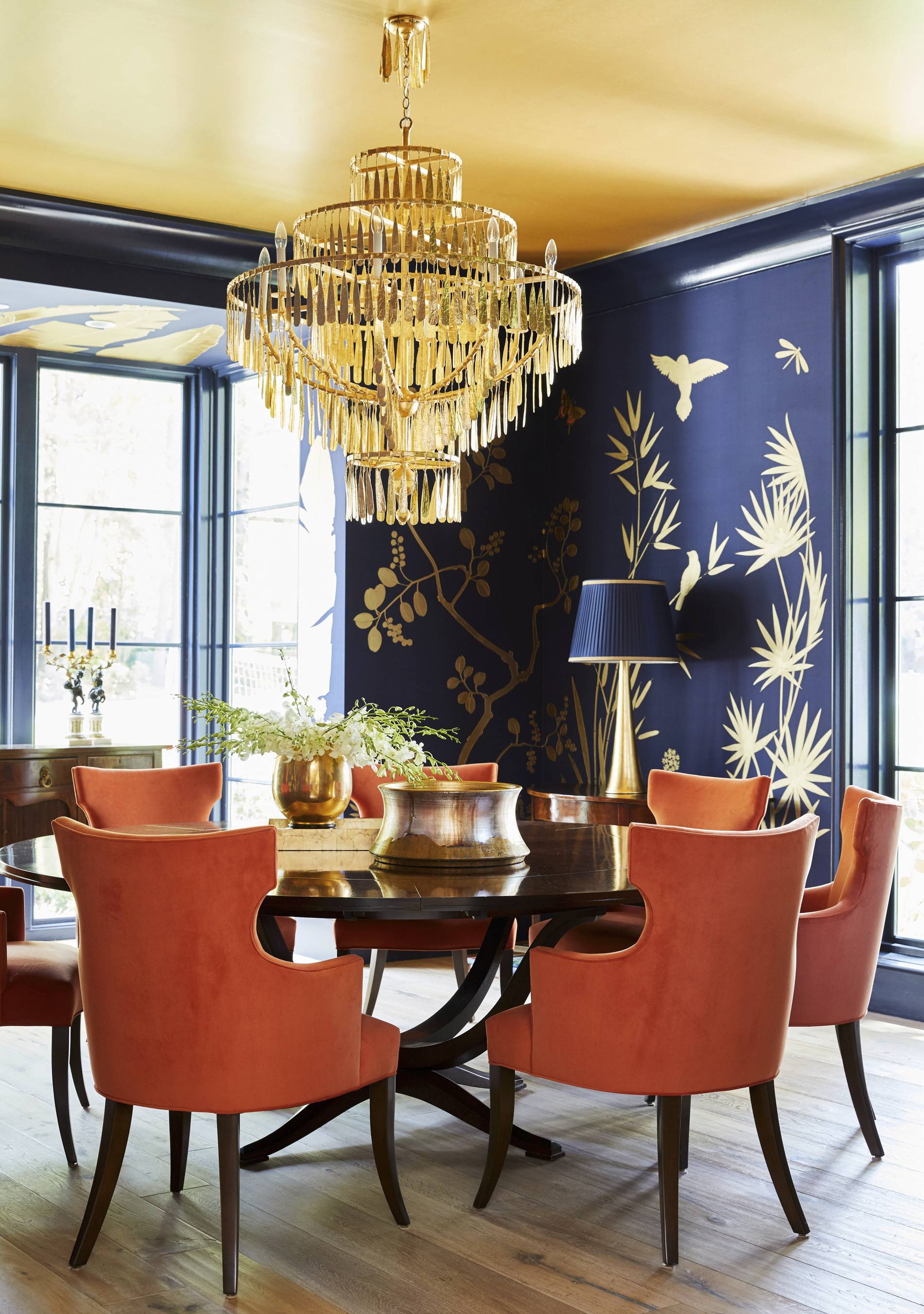 Gray Walker design formal dining room, photo by Brie Williams