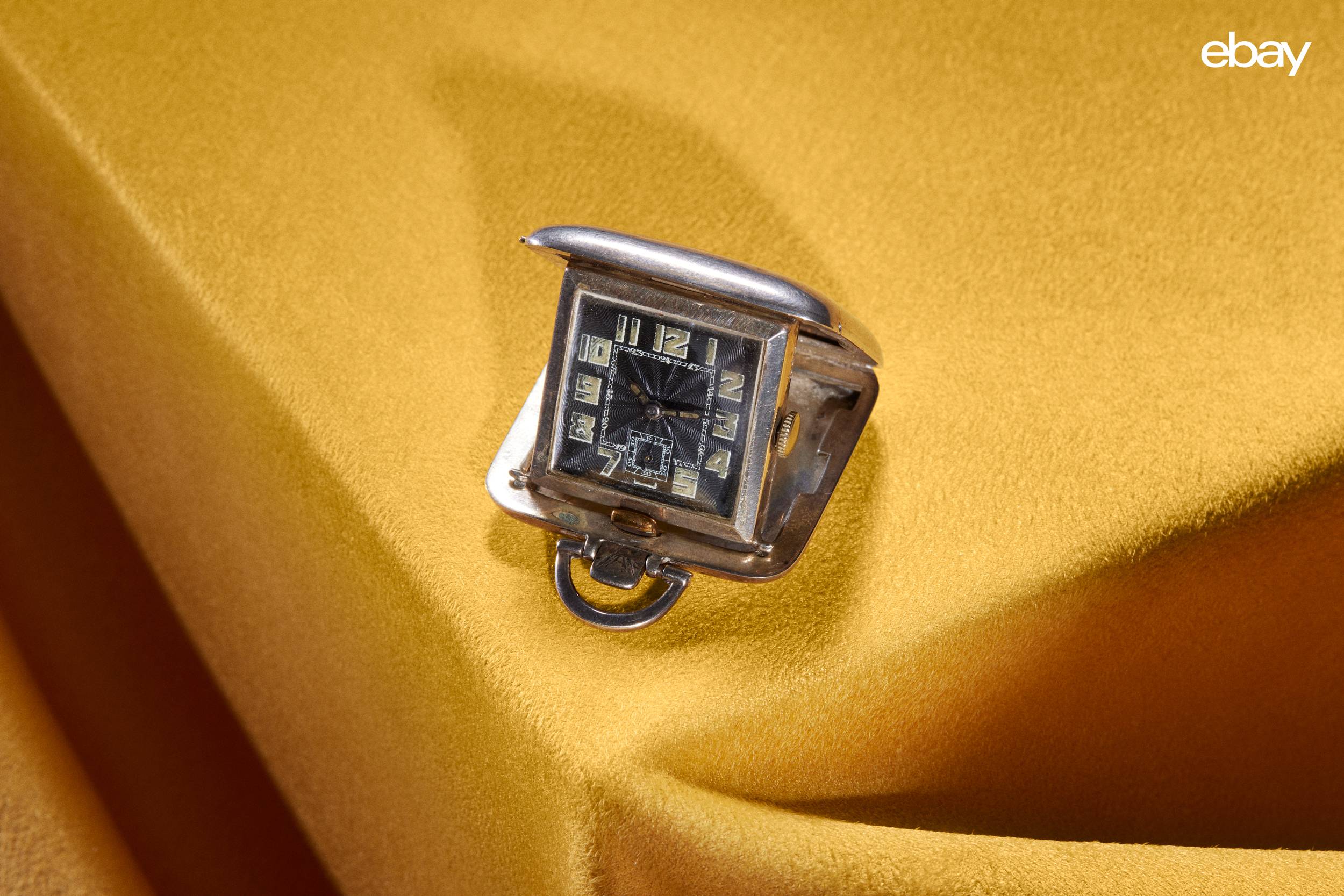 Steve Martin's 1934 fine swiss ss travel watch, available on ebay
