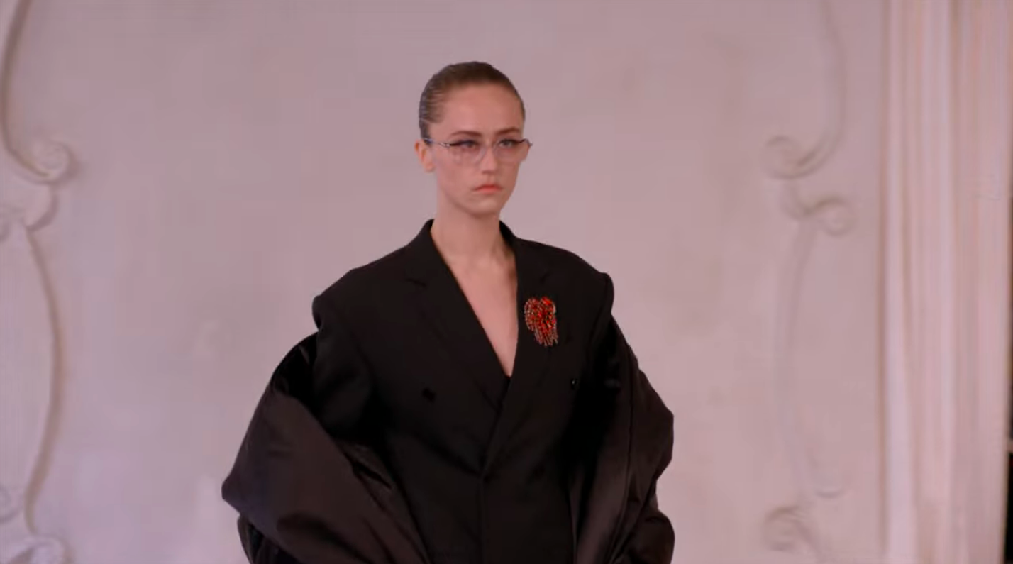Ella Emhoff walks Balenciaga haute couture  fall 2021