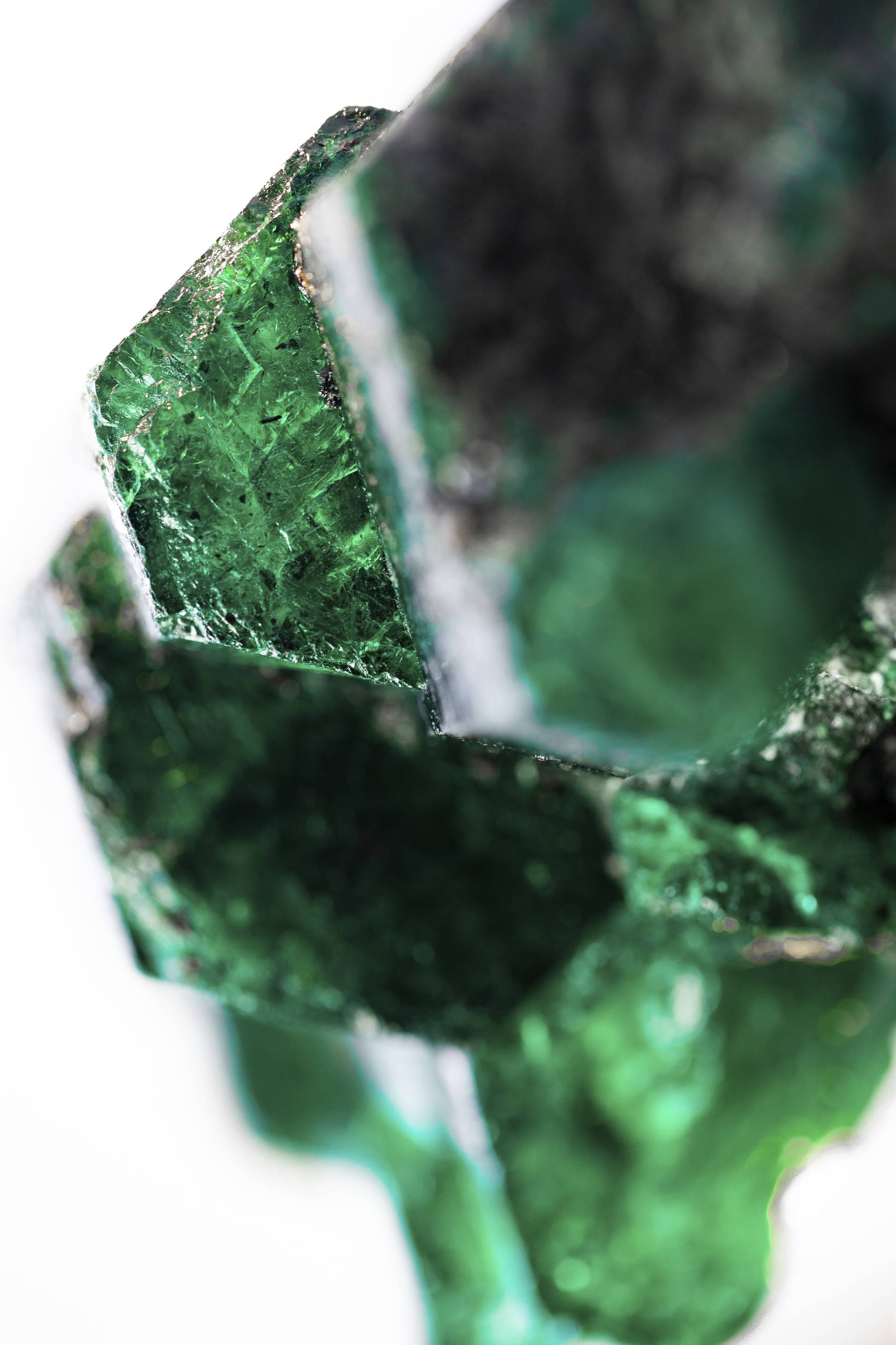 Gemfields' Chipembele emerald detail