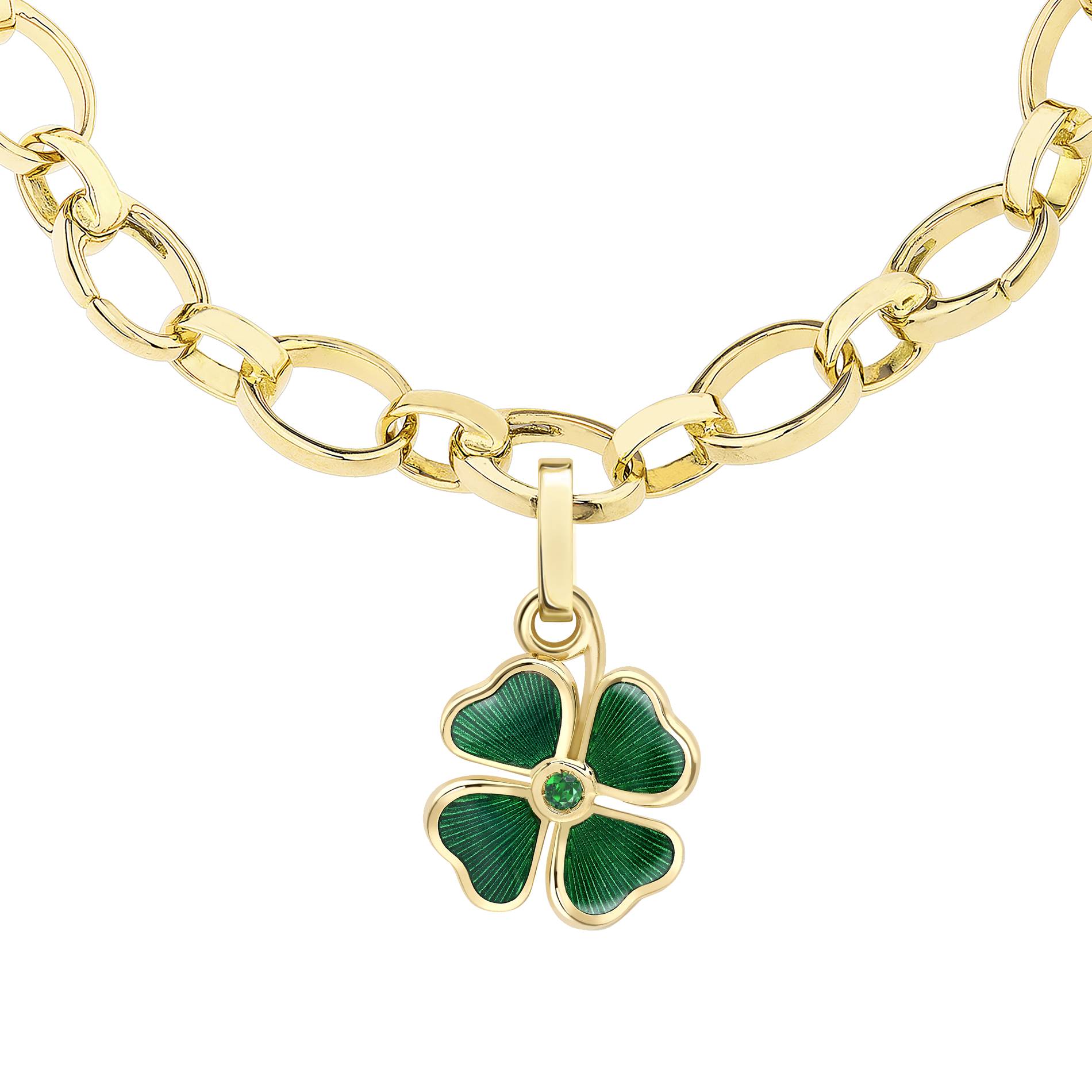 faberge clover heritage charm