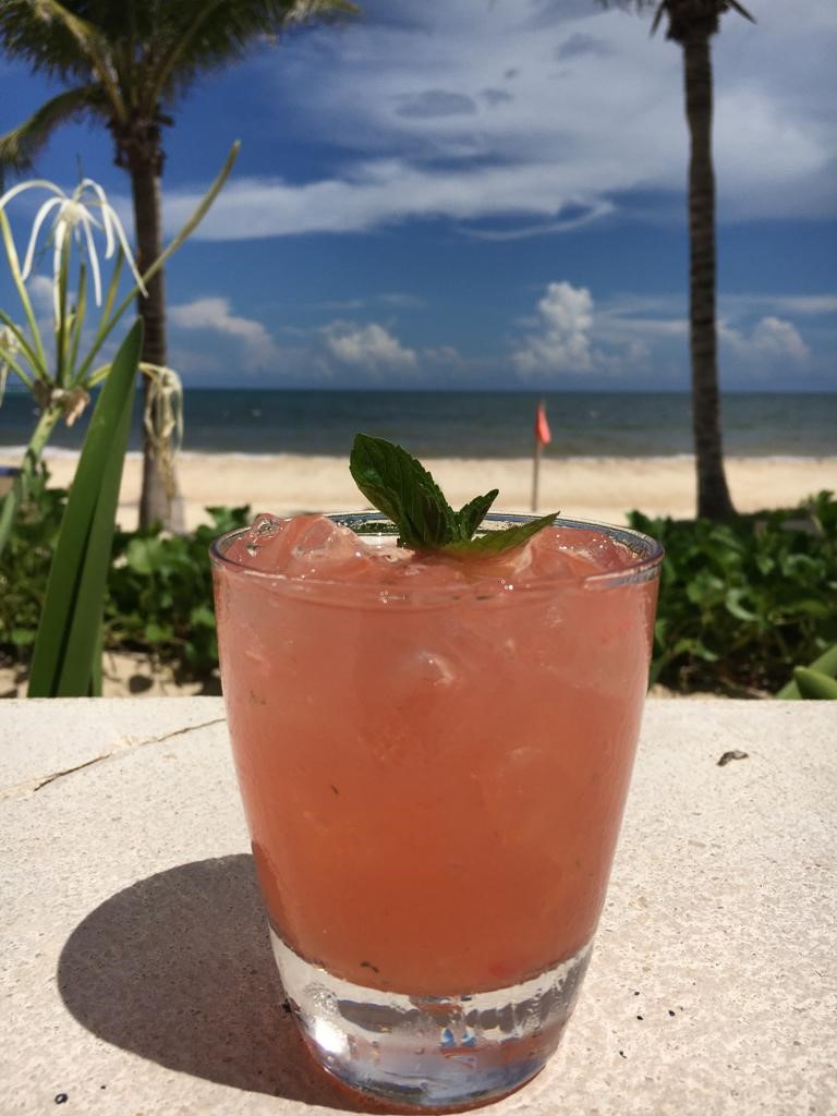 fall refresh cocktail from Grand Residences Riviera Cancun