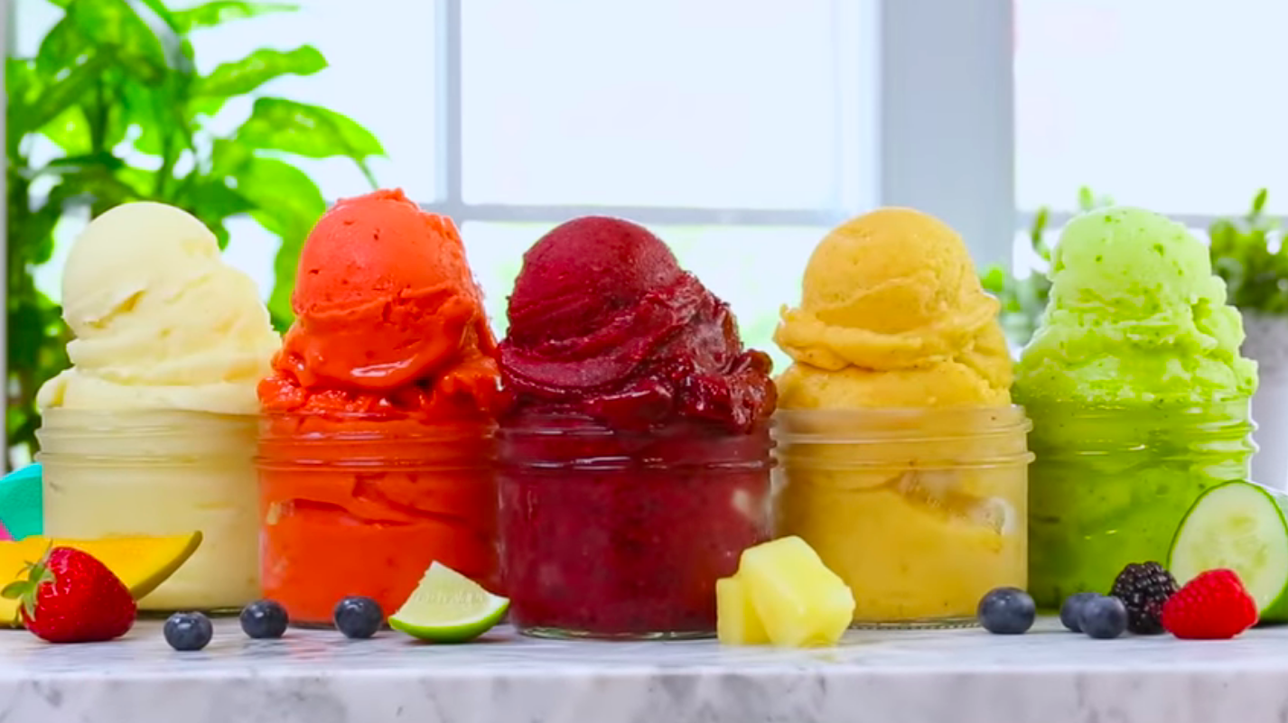 Fruit Sorbet recipes by the domestic geek