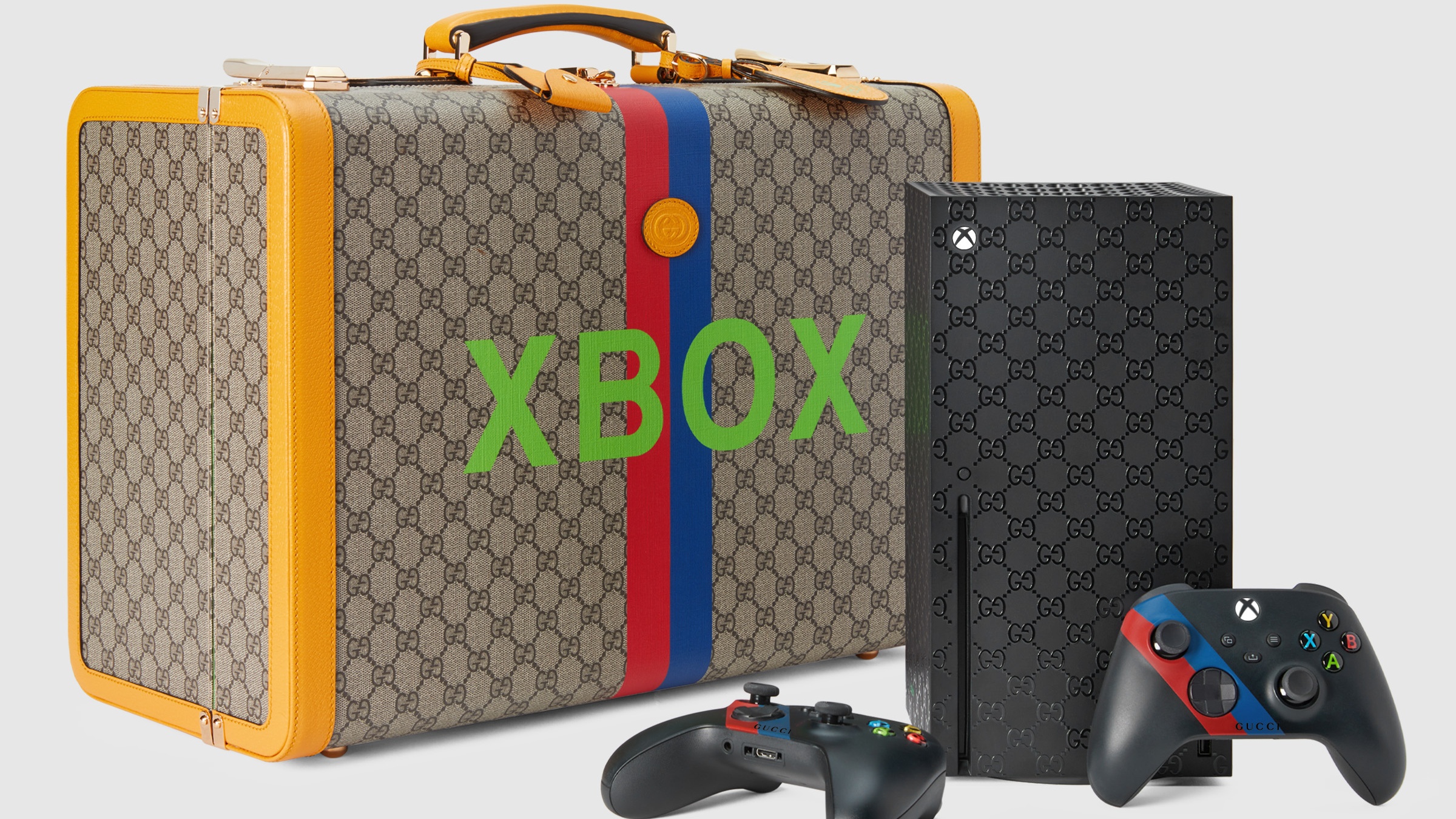 Gucci xbox gaming set