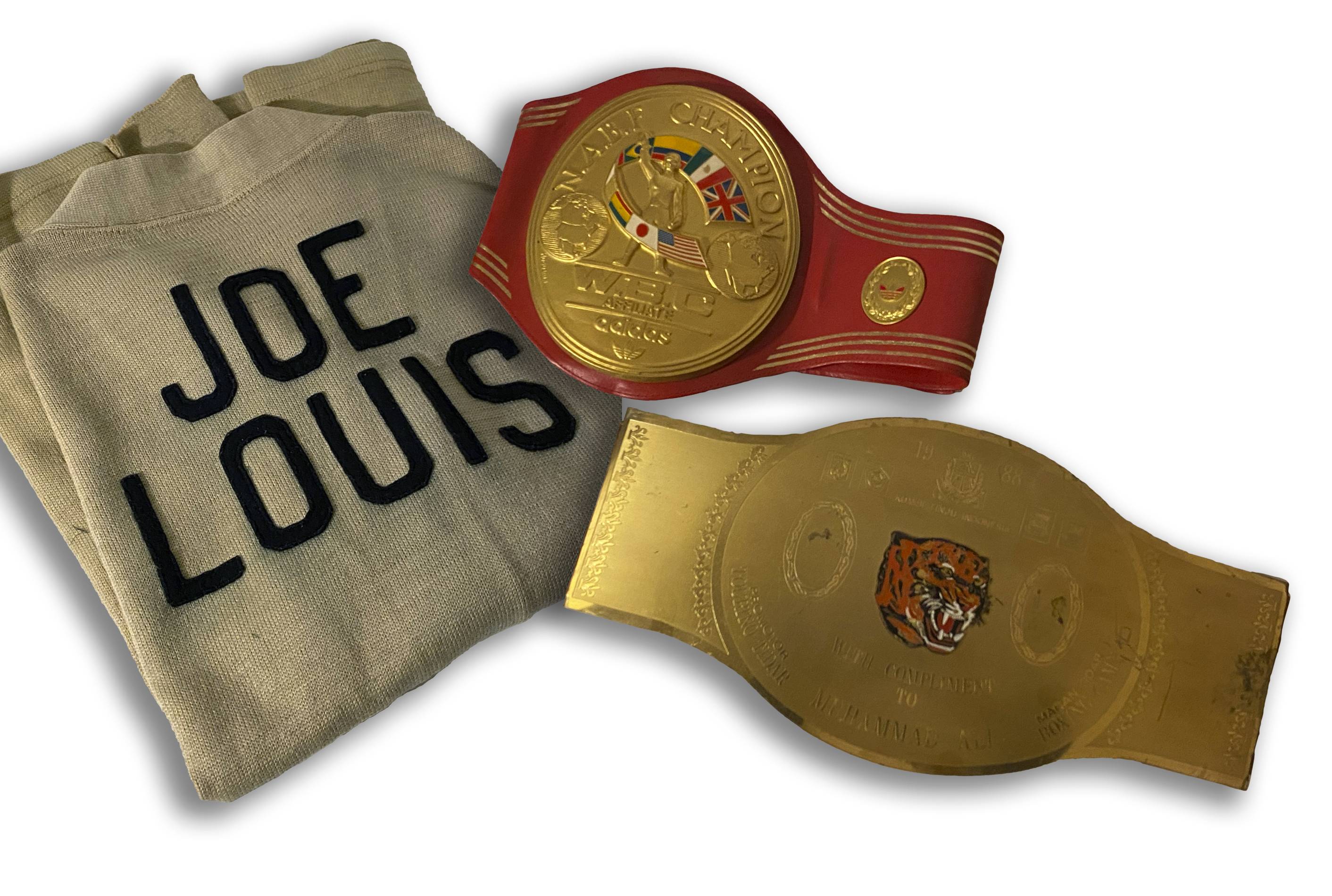Joe Louis boxer memorabilia