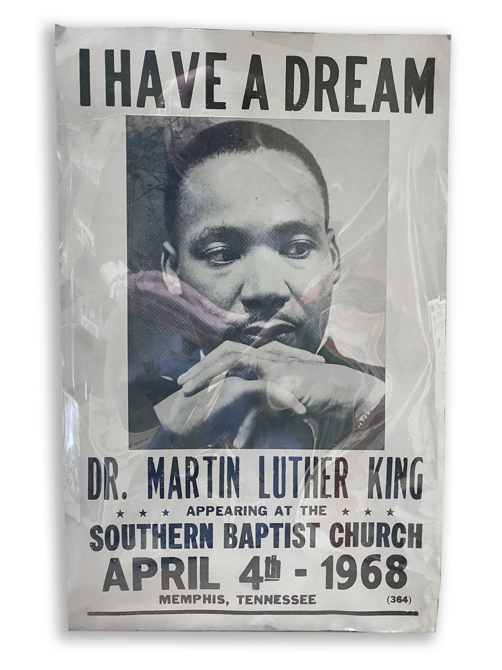 Martin Luther King JR poster