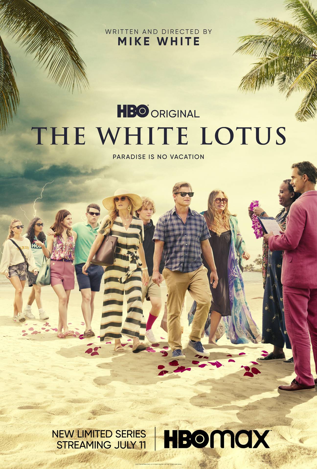HBO The White Lotus key art poster