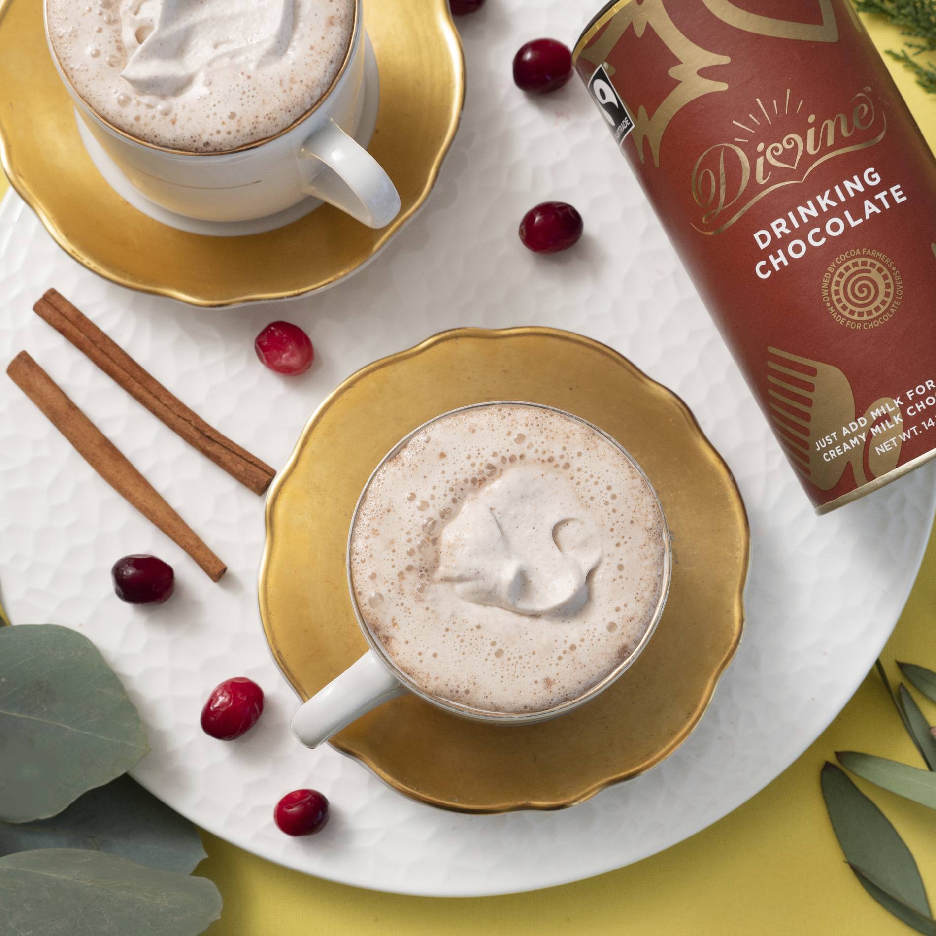 Divine's Spiced Hot Chocolate 