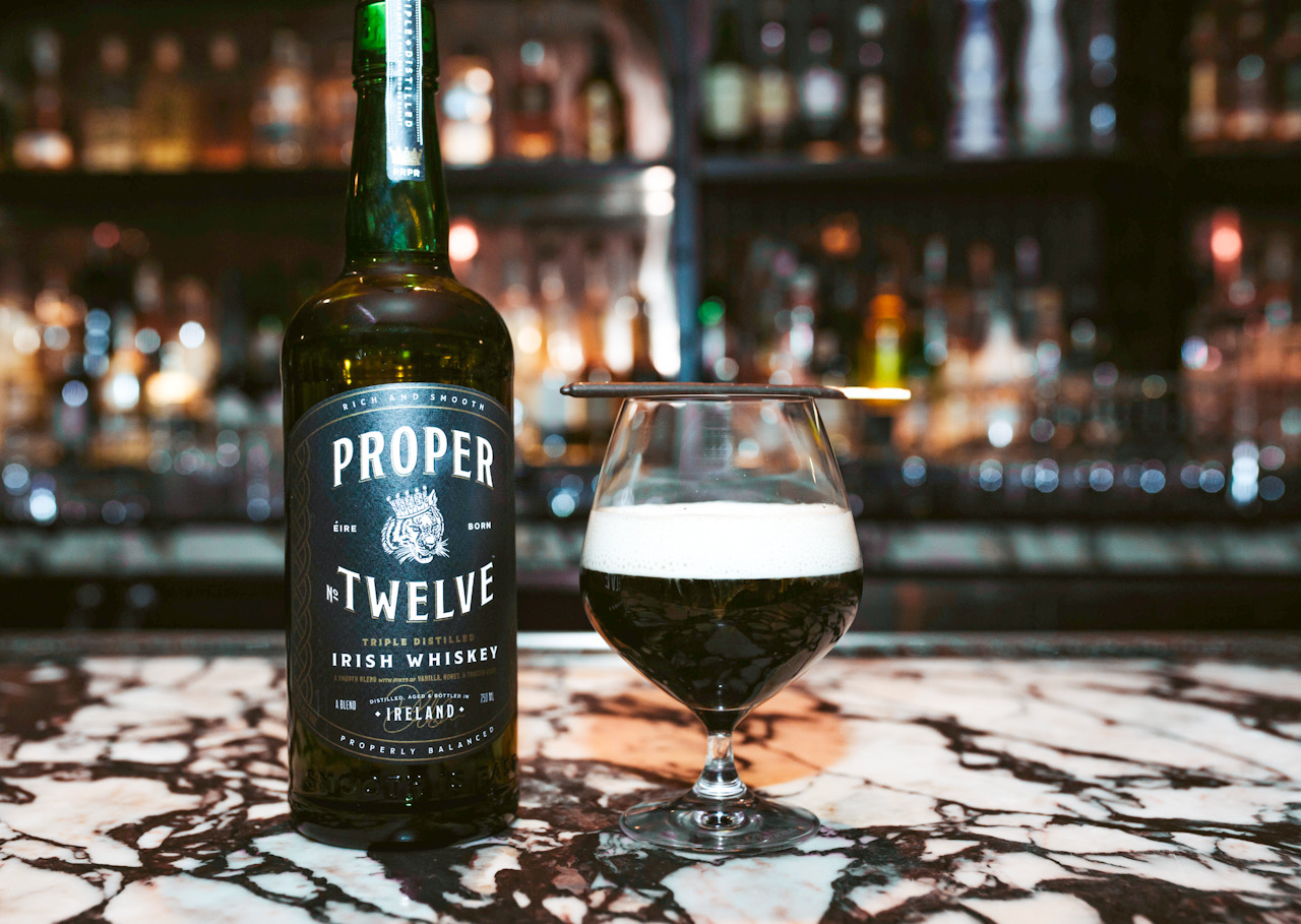 proper irish coffee cocktail by lucas robinson and proper no 12