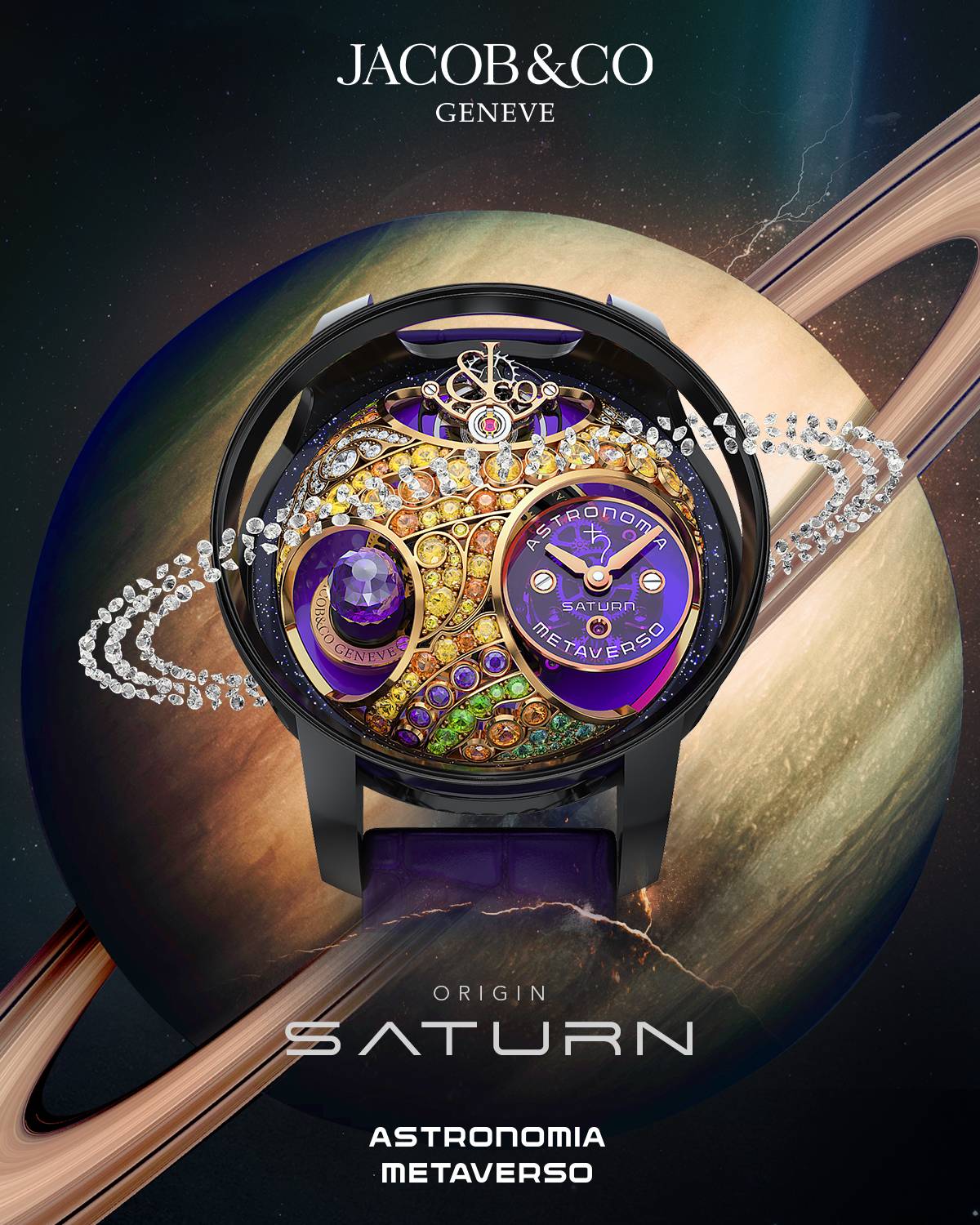 Jacob & Co. Saturn Watch and NFT