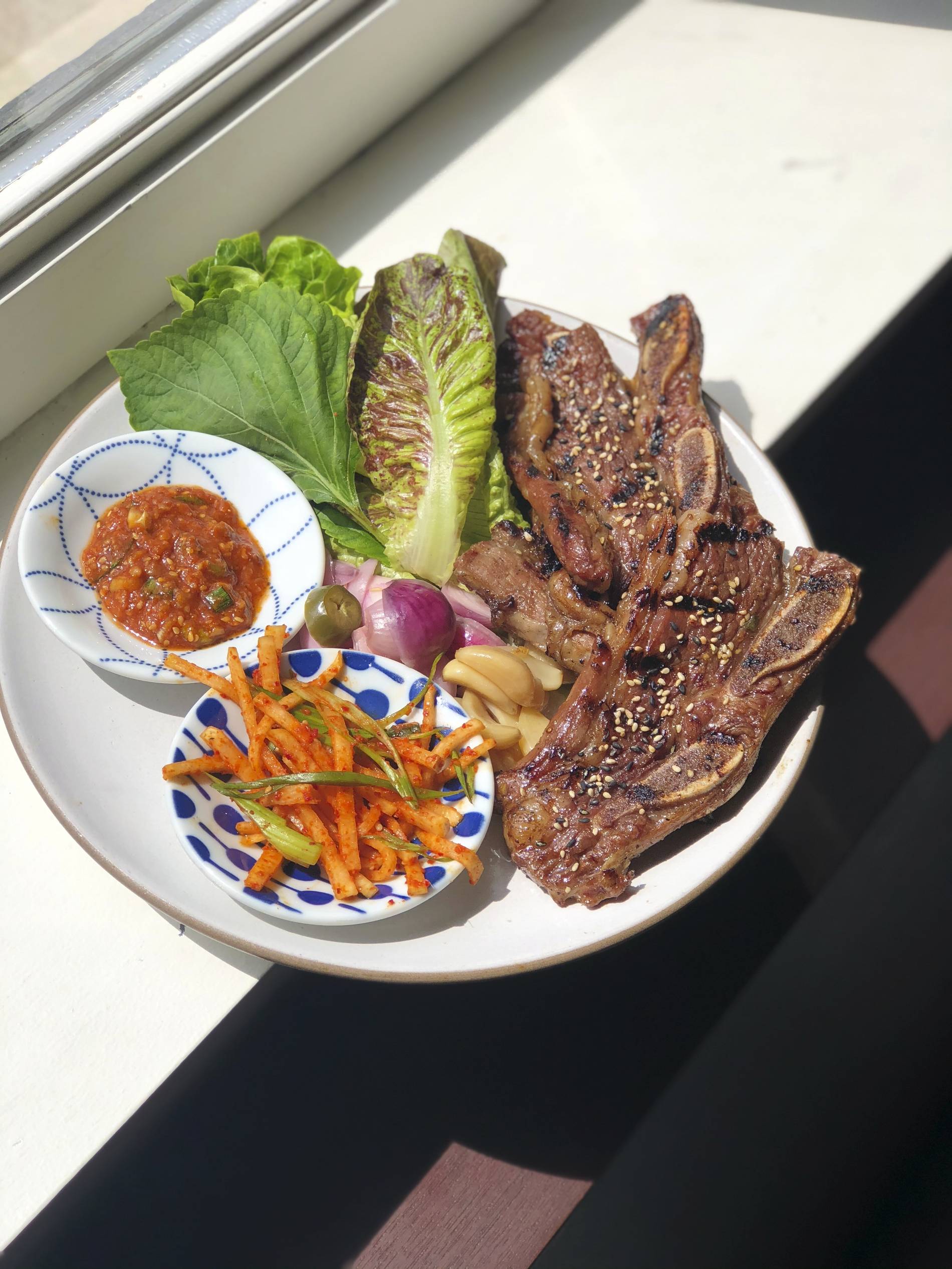 korean barbecue steak by miss kim