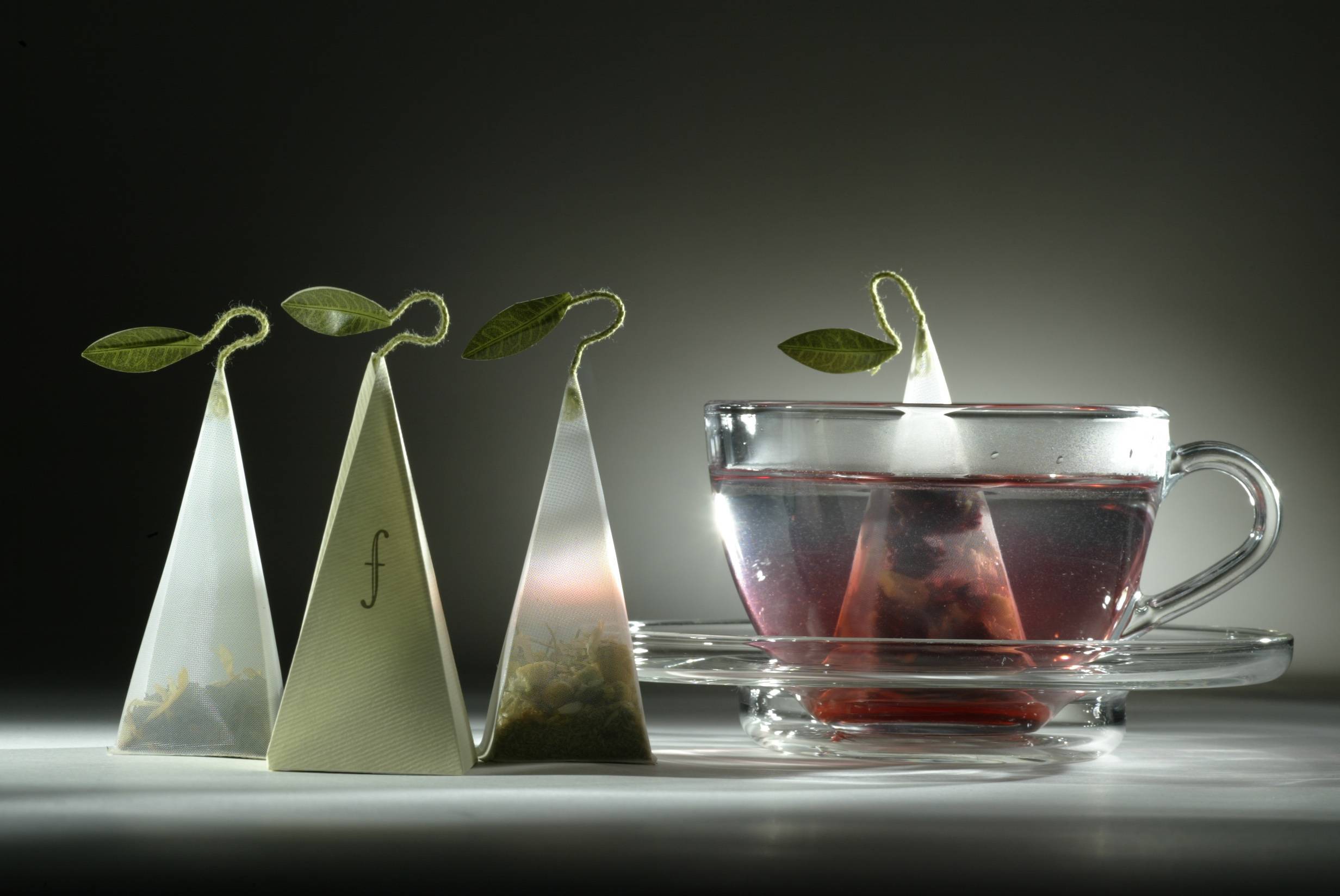 Tea Forte creates special pyramid-shape bags for a smoother taste 