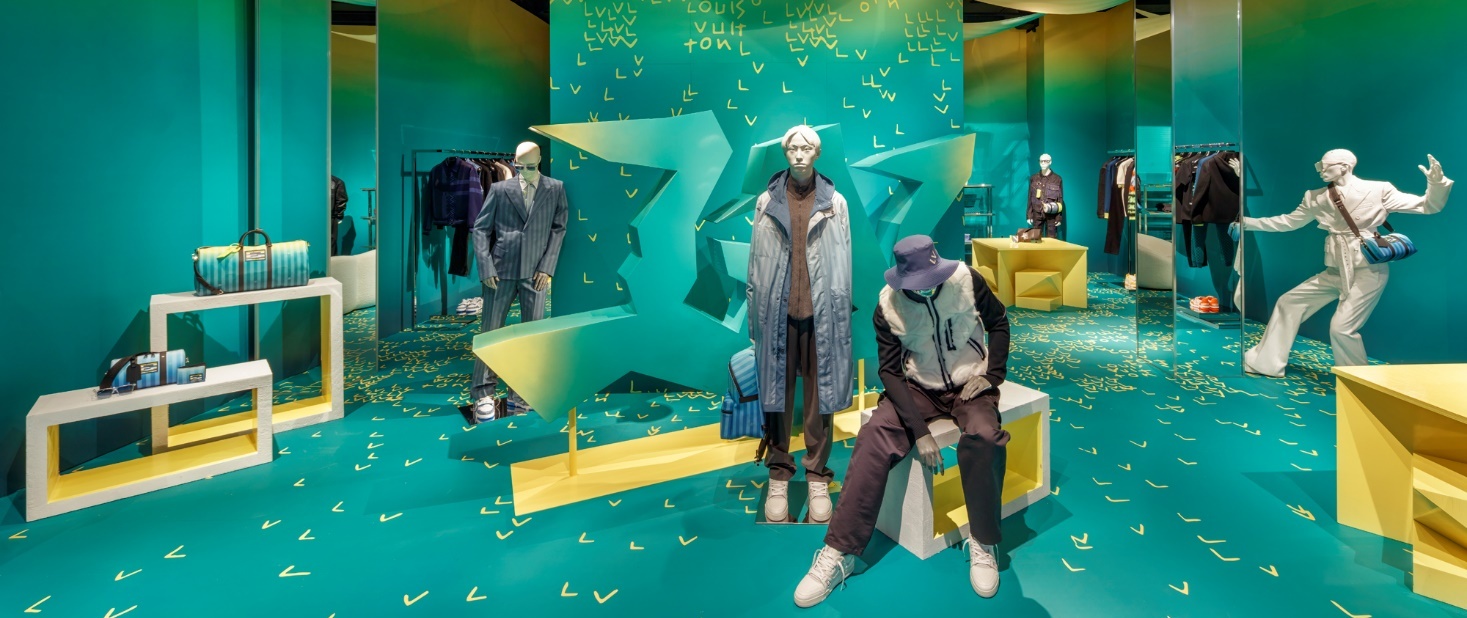Louis Vuitton Opens A Summer-themed Pop-up In Soho