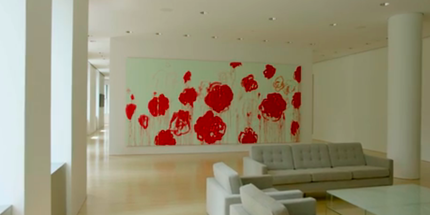 Twombly's "Untitled" from the Macklowe Collection